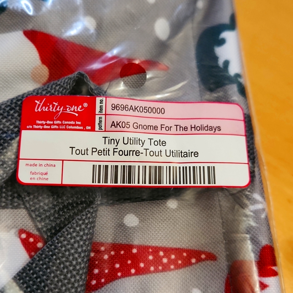 Thirty-One Tiny Utility Tote